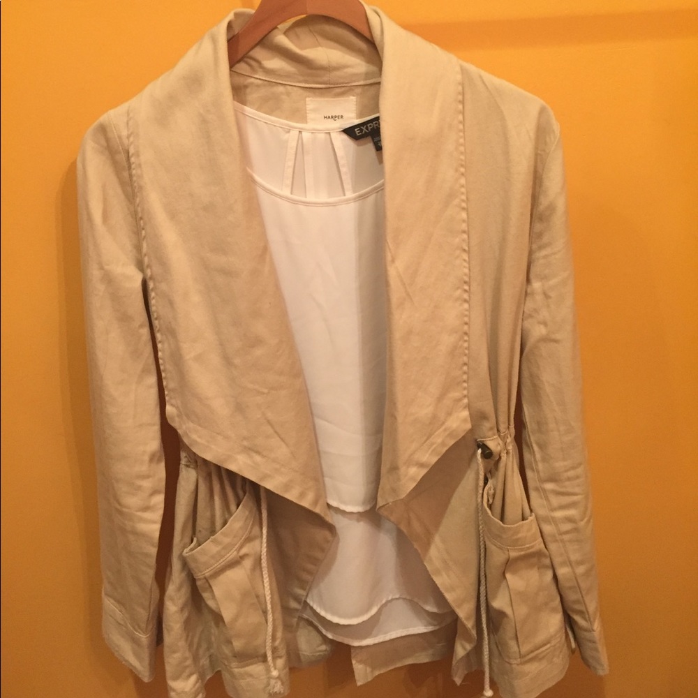 Cream Utility Jacket